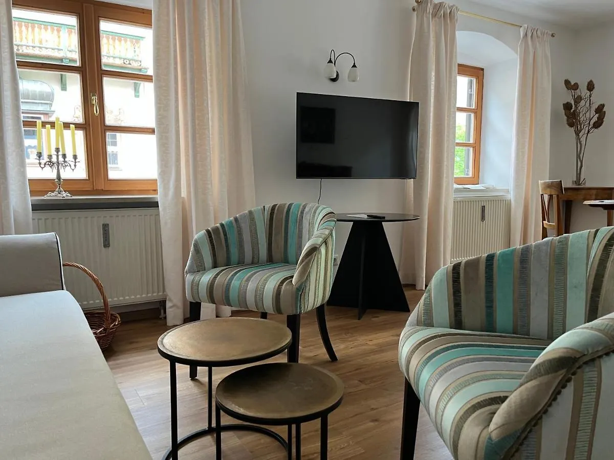 아파트 Ferienwohnung Seidl Wohnung Kontrabass 미텐발트